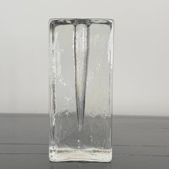 Vintage Wiesenthal Hutte Solifleur Zwiegvase Klaus Breit Glass Bud Vase - Picture 2 of 8